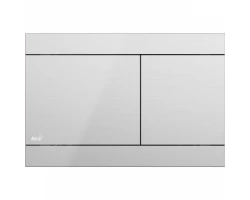 [314019] Кнопка управления AlcaPlast FUN INOX FLAT, хром +26259 ₽