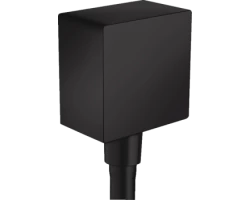 [335737] Шланговое подсоединение Hansgrohe FixFit Square, черный матовый, 26455670 +4520 ₽