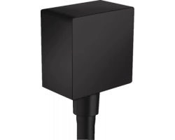 [335737] Шланговое подсоединение Hansgrohe FixFit Square, черный матовый, 26455670 +4520 ₽