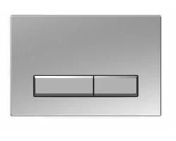 [574335] Панель смыва Aquatek Slim KDI-0000027, кнопка прямоугольная, никель +4000 ₽