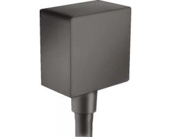 [335736] Шланговое подсоединение Hansgrohe FixFit Square, черный хром, 26455340 +4820 ₽
