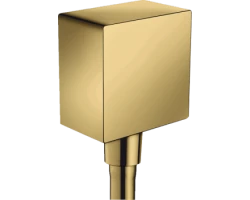 [335739] Шланговое подсоединение Hansgrohe FixFit Square, золото, 26455990 +4860 ₽