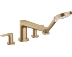 [336410] Смеситель Hansgrohe Talis E 71748140 для ванны, шлифованная бронза +70100 ₽