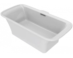 [186900] Ванна из литьевого мрамора Jacob Delafon Elite 180 x 85 см, материал Flight, E6D034-00 (слив-перелив в подарок) +29970 ₽