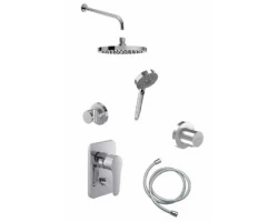 [331361] Душевая система Jacob Delafon July со встраиваемым смесителем E98714-CP +61060 ₽