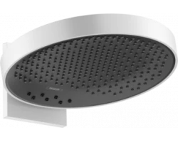 [335678] Верхний душ Hansgrohe Rainfinity 26234700, 36 x 30 см, 3 режима струи, с держателем, белый матовый +193220 ₽
