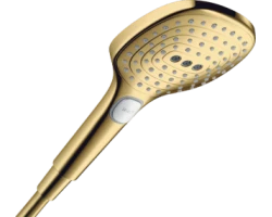 [335746] Ручной душ Hansgrohe Raindance Select E120 3jet 26520990, 12 см, 3 режима лейки, золото +15410 ₽