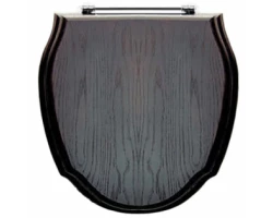[99352] Крышка-сиденье Devon&Devon Westminster 3IBSEWESWENGECP, из массива дуба, цвет: темный/петли хром, микролифт +77064 ₽