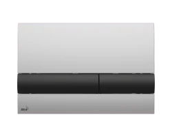 [314013] Кнопка управления AlcaPlast M1712-8 хром-матовая/черная +6140 ₽