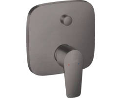 [336405] Смеситель Hansgrohe Talis E для ванны и душа, черный хром, 71745340 +25128 ₽