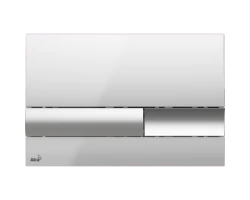 [314008] Кнопка управления AlcaPlast M1743 хром-глянцевая/матовая +4963 ₽