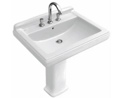 [330540] Раковина Villeroy&Boch Hommage 7101 75R2 Star white, 75 x 58 см с антигрязевым покрытием +84714 ₽