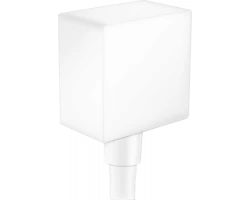 [335738] Шланговое подсоединение Hansgrohe FixFit Square, белый матовый, 26455700 +4520 ₽