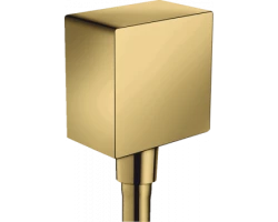[335739] Шланговое подсоединение Hansgrohe FixFit Square, золото, 26455990 +4860 ₽
