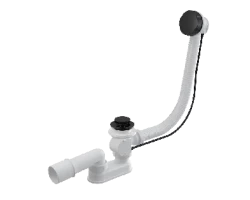 [498551] Слив-перелив AlcaPlast A55BLACK-80, черный матовый +10322 ₽