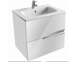 [146153] Тумба Roca Victoria Nord Ice Edition, 60 см под раковину ZRU9302730, белый глянец +13975 ₽