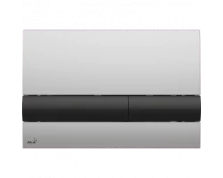 [314013] Кнопка управления AlcaPlast M1712-8 хром-матовая/черная +6140 ₽