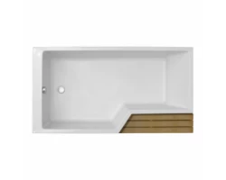 [343963] Ванна акриловая Jacob Delafon Bain Douche NEO E6D000-00 160 х 90 х 70, левая/правая +42987 ₽