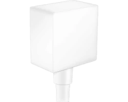 [335738] Шланговое подсоединение Hansgrohe FixFit Square, белый матовый, 26455700 +4520 ₽