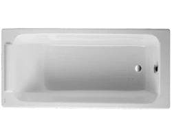 [81598] Чугунная ванна Jacob Delafon Parallel E2946-00 150 x 70 см, со сливом-переливом и ножками +84849 ₽