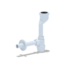 Сифон для писсуара  c выходом на 32 и прямой трубой, ANI PLAST