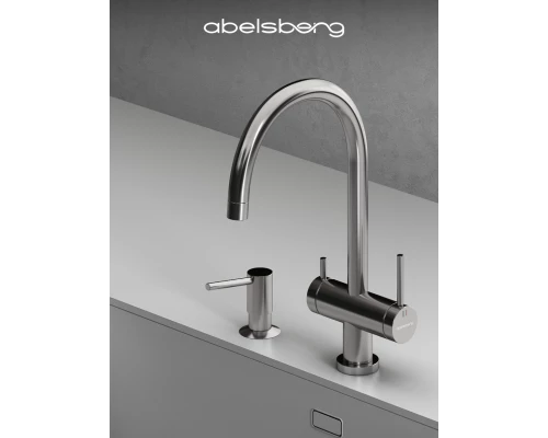 Смеситель д/кухни Abelsberg Aera AWF70029CH c фильтром д/воды, цвет глянцевый хром