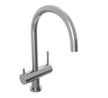 Смеситель для кухни Abelsberg Aera AWF70029CH c возможностью подключения фильтра для воды, цвет глянцевый хром