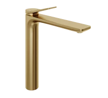 Смеситель для раковины Abelsberg Intensa EGF23521BG высокий, королевское золото