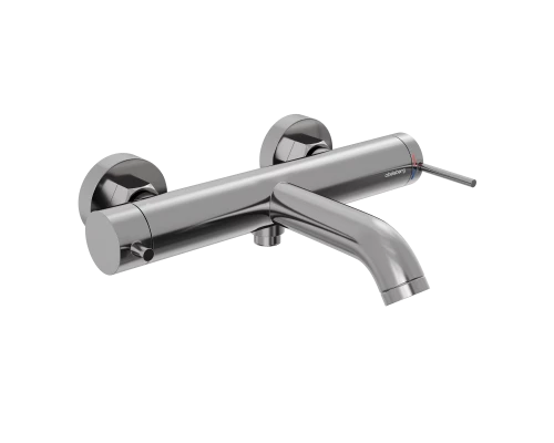 Смеситель д/ванны и душа Abelsberg Fluida ERF22516CH, глянцевый хром