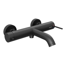 Смеситель для ванны и душа Abelsberg Fluida ERF22516MB, вулканический черный