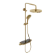 Душевая система Abelsberg Lineara SNS52790BG термостат, полка, д/душа, королевское золото