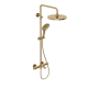 Душевая система Abelsberg Perfecta SNS61102BG термостат, д/ванны и душа, королевское золото