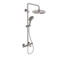 Душевая система Abelsberg Perfecta SNS61102BN с термостатом для ванны и душа, титан
