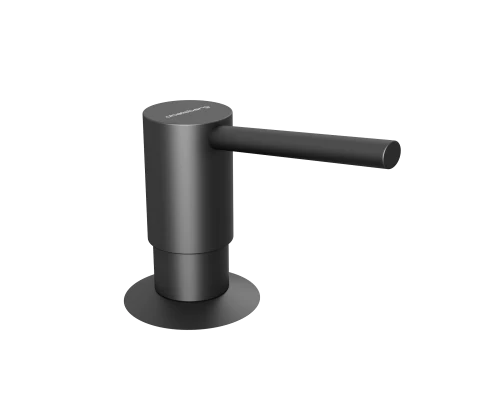 Дозатор д/моющего средства Abelsberg SPP70017MB, цвет вулканический черный