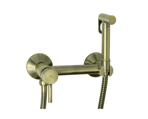 Смеситель для биде Ganzer GZ12202-D Set бронза