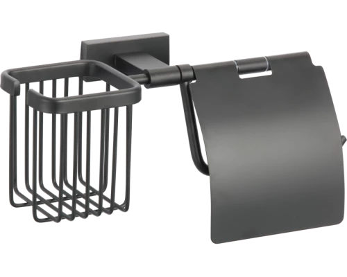 Держатель туалетной бумаги и освежителя Ganzer GZ88031R-C черный