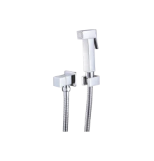 Смеситель для биде из латуни с лейкой шлангом и держателем лейки GZ2039-Set от бренда Ganzer