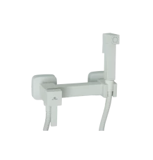 Смеситель c гигиеническим душем Ganzer GZ12201-F Set белый