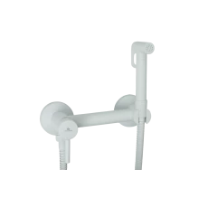 Смеситель для биде Ganzer GZ12202-F Set белый