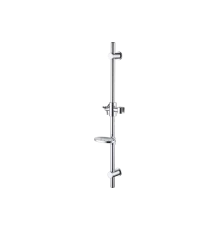 Стойка для душа из латуни с мыльницей Ganzer GZ0020 цвет хром