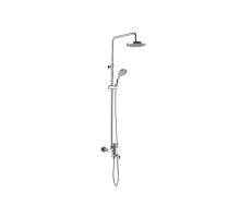 Душевая система из латуни с тропическим душем GZ06061 цвет хром от бренда Ganzer