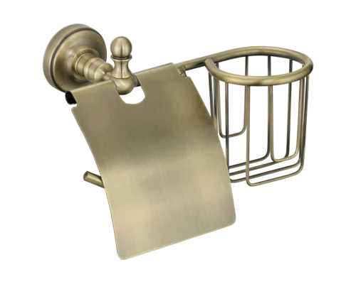 Бумагодержатель и освежителя воздуха Ganzer GZ-L31031-D бронза