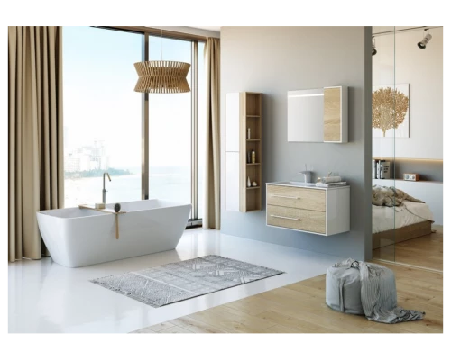 Зеркало 75см., Aqwella - коллекция Miami Mai.02.07