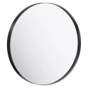 Зеркало круглое 60см, цвет чёрный, Aqwella - коллекция RM RM0206BLK