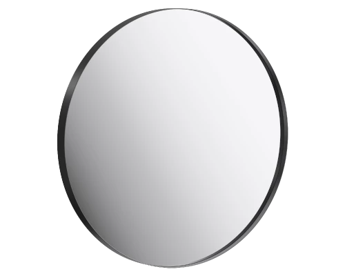 Зеркало круглое 80см, цвет чёрный, Aqwella - коллекция RM RM0208BLK