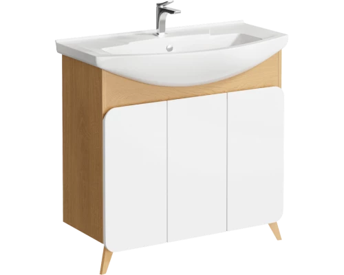 Напольная тумба 85 см, Aqwella - коллекция Basic BAS0108DZ