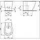 Биде Ideal Standard Connect E799501 напольное