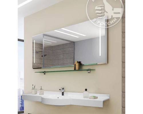 Зеркало Акватон ОТЕЛЬ 1500, 1A107502OT010 с LED-подсветкой