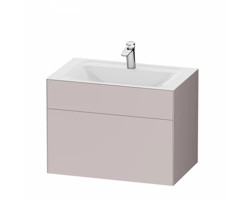 Тумба под раковину Am.Pm Inspire 2.0 M50AFHX0803EGM подвесная 80 см, 3 ящика, цвет элегантный серый, матовый