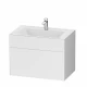 Тумба под раковину Am.Pm Inspire 2.0 M50AFHX0803WM подвесная 80 см, 3 ящика, цвет белый, матовый